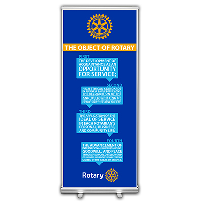 Rotary Object of Rotary Retractable Banner